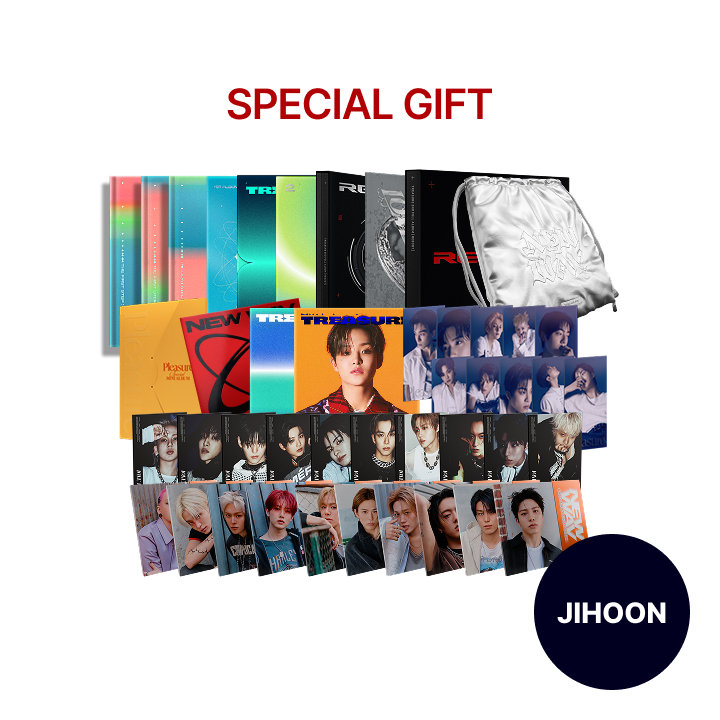 [SPECIAL GIFT] TREASURE Discography SET (JIHOON)