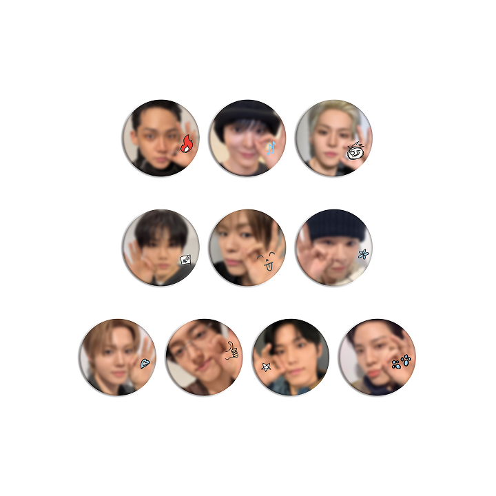 [TREASURE ARCHIVE] CUSHION PIN BUTTON