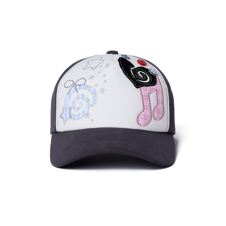 ILLIT アイリットRockfish パッチワークキャップ ILLIT | Patchwork Cap