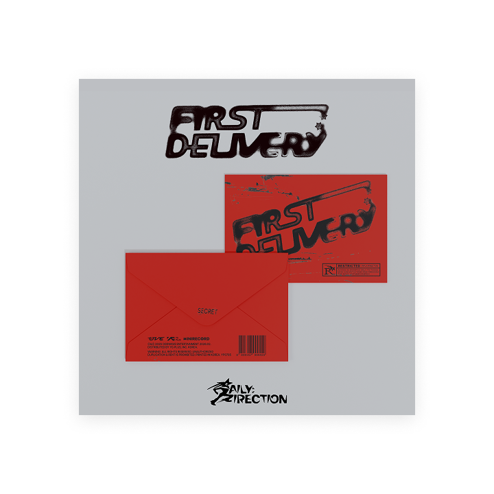 ★直筆サイン入り◆DAILY:DIRECTION◆FIRST:DELIVERY DAILY:DIRECTION | 1st Single [FIRST:DELIVERY] (LETTER ver.)