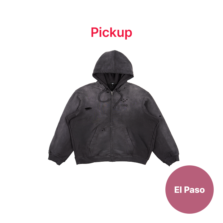BTS | [EL PASO] Zip-up Hoodie (Charcoal) (US Ver.)
