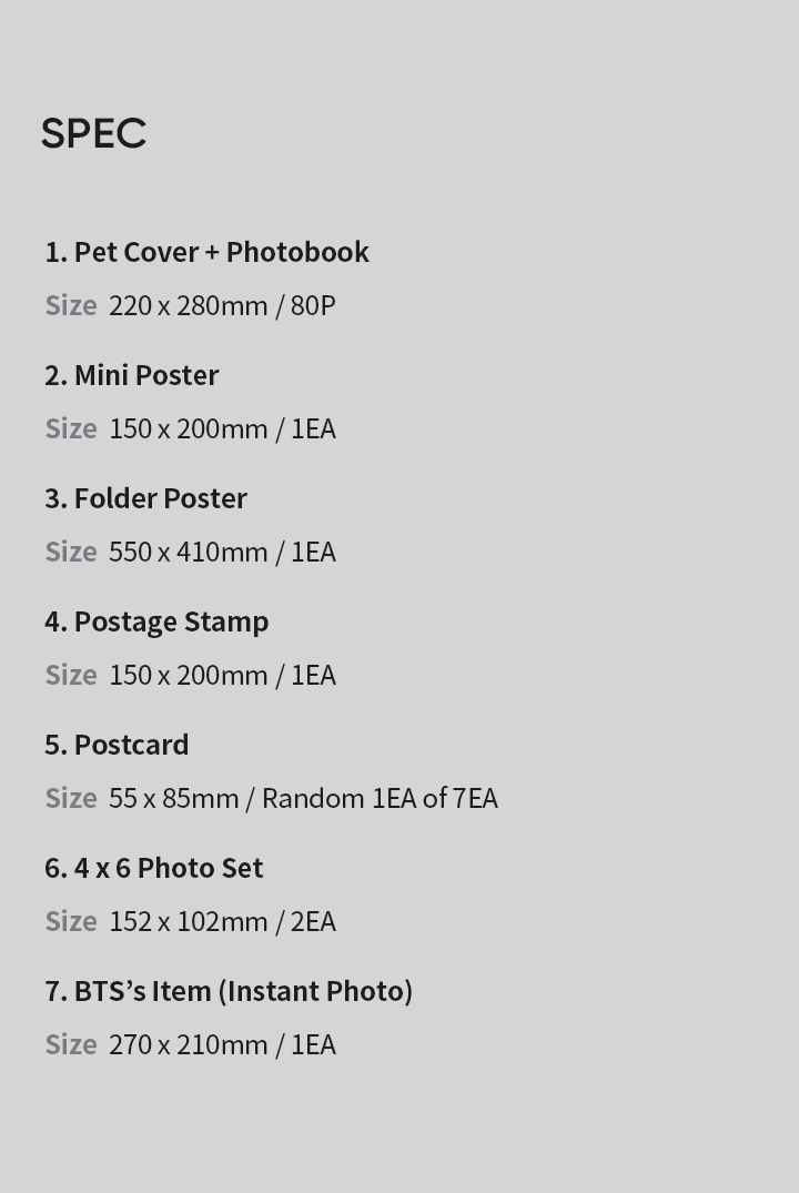 Special 8 Photo-Folio Us, Ourselves, and BTS 'WE' 2 detail
