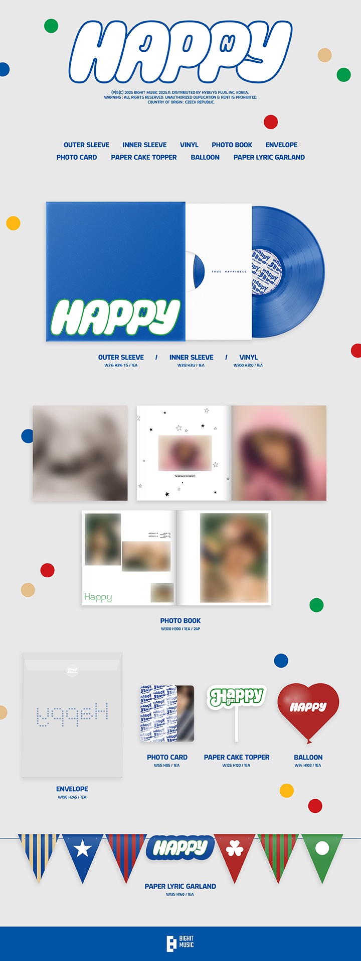 HAPPY (LP) 0 detail