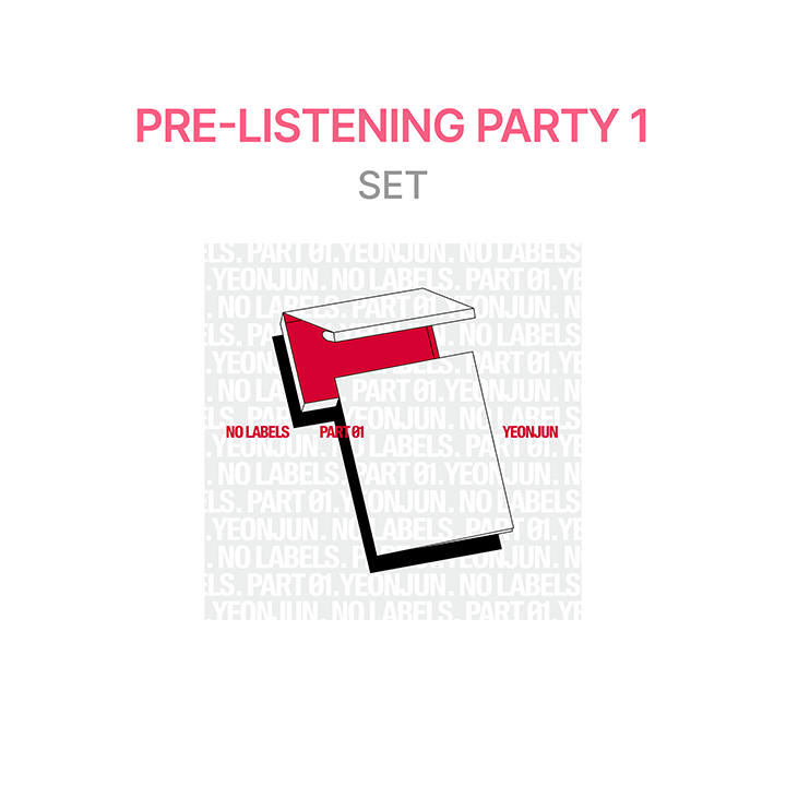 TOMORROW X TOGETHER- [PRE-LISTENING PARTY 1] ‘NO LABELS: PART 01’ (Weverse Albums ver.) (Set)