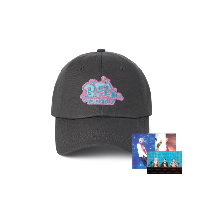 [TELEPARTY] BALL CAP (Dark Gray)