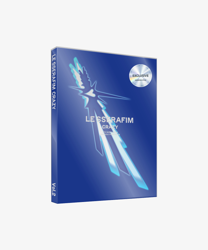 LE SSERAFIM | 4th Mini Album 'CRAZY' HEATHERS ROCK (Weverse Exclusive)