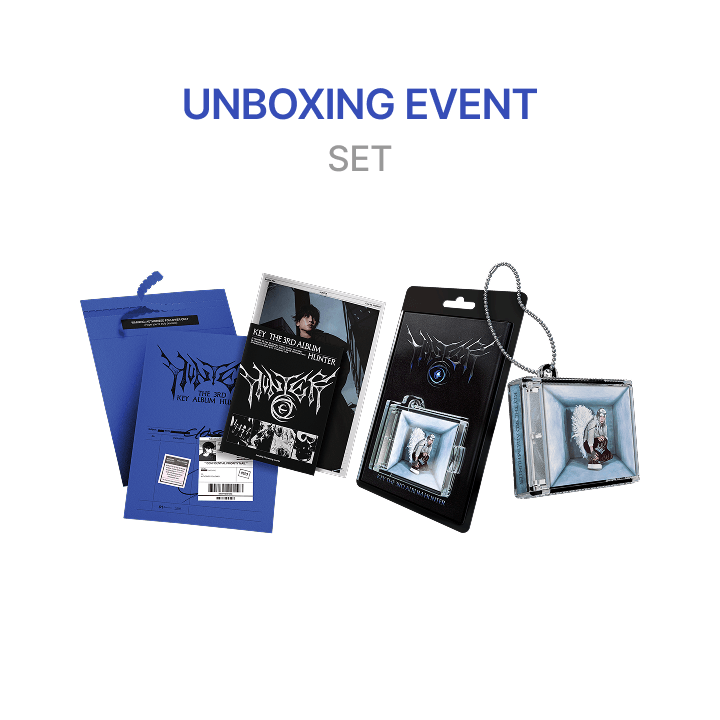 [UNBOXING EVENT] The 3rd Album [HUNTER] (Archive Ver.) + (SMini Ver.)(SMART ALBUM) Set