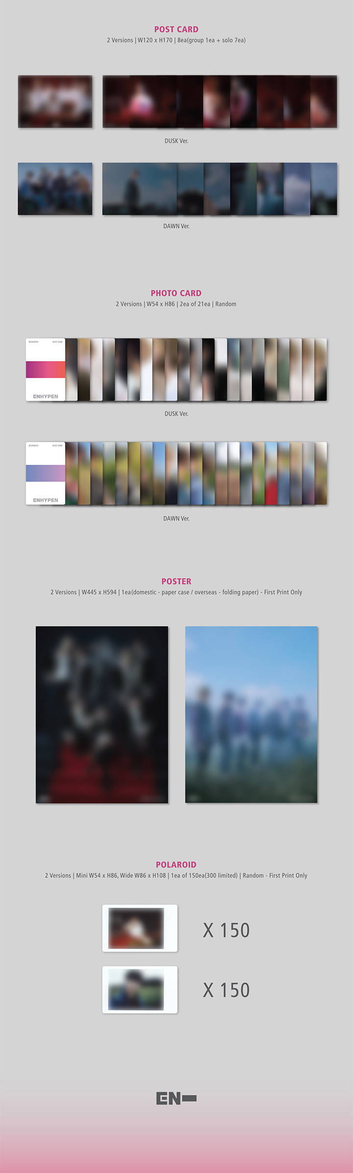 Border Day One Weverse Shop All Things For Fans