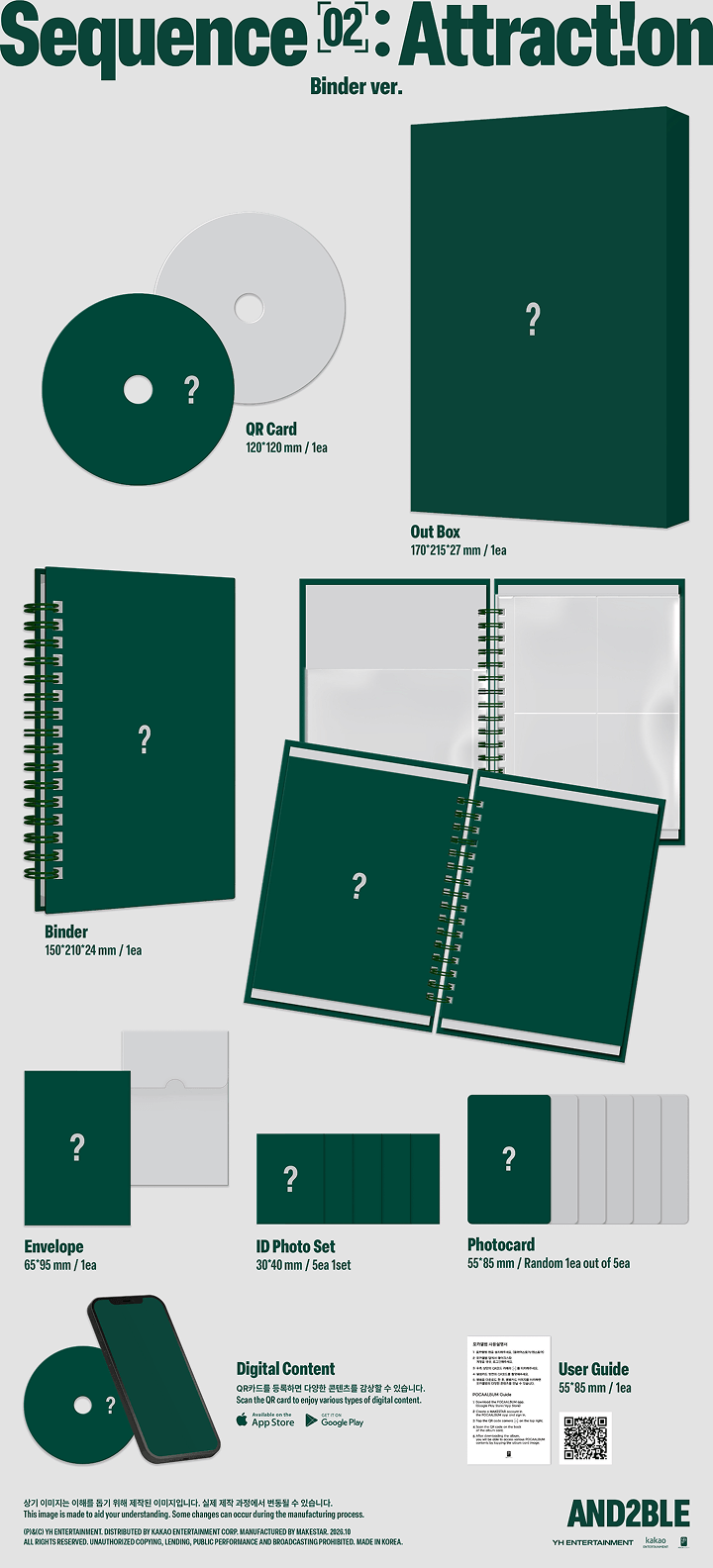 2nd Mini Album [Sequence 02: Attraction] (Binder ver.) 0 detail