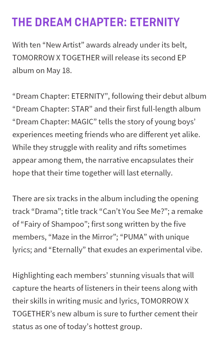 The Dream Chapter : Eternity 4 detail
