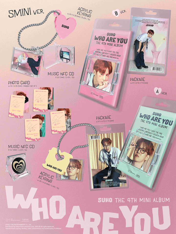The 4th Mini Album [Who Are You] (SMini Ver.)(SMART ALBUM) Random 0 detail