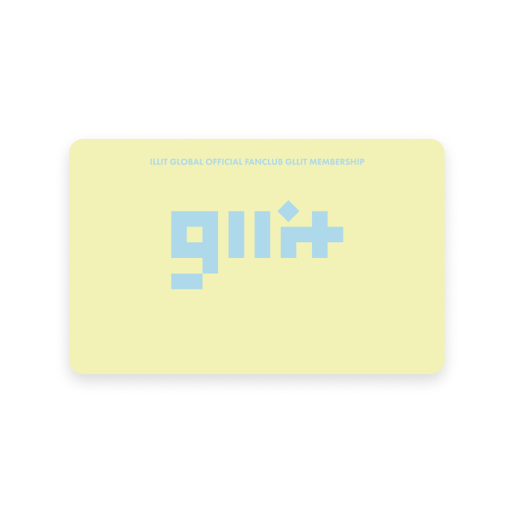 ILLIT ファンクラブ GLLIT WELCOME GIFT ILLIT | GLLIT MEMBERSHIP ILLIT ファンクラブ GLLIT WELCOME GIFT ILLIT | GLLIT MEMBERSHIP