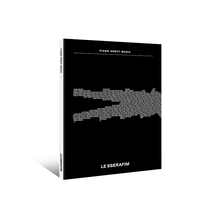 PIANO SHEET MUSIC : LE SSERAFIM (Package)