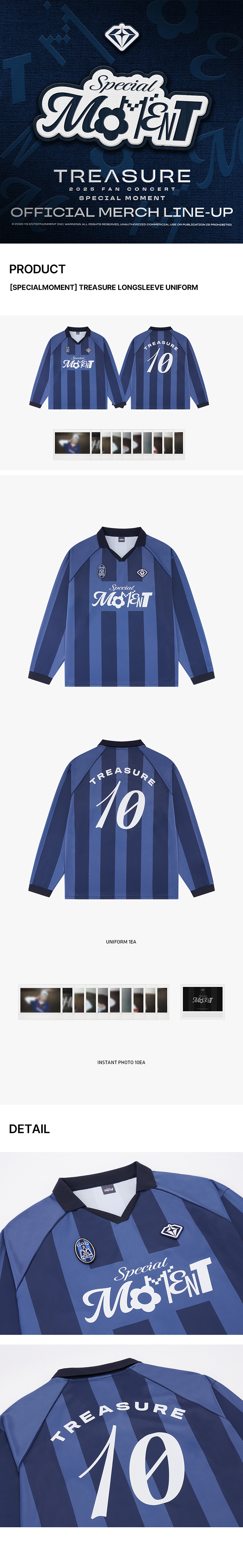 [SPECIALMOMENT] TREASURE LONGSLEEVE UNIFORM 0 detail