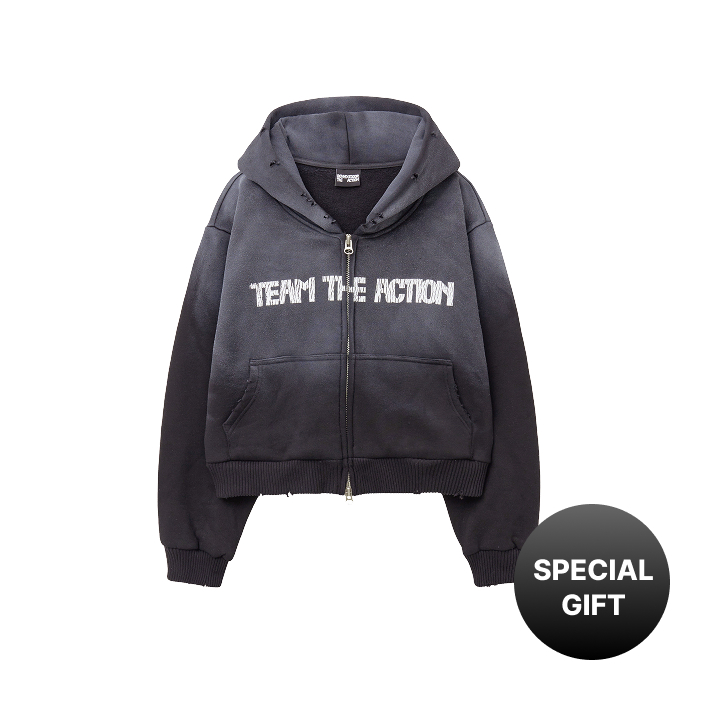 [The Action]Zip-up Hoodie