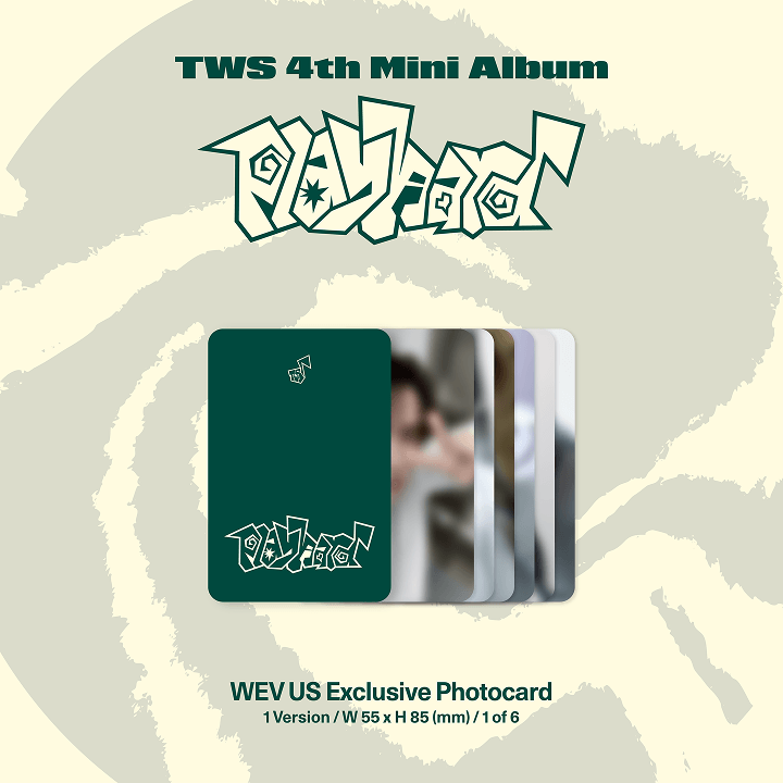TWS 4th Mini Album ‘play hard’ (play mode) (Weverse Exclusive) 2 detail
