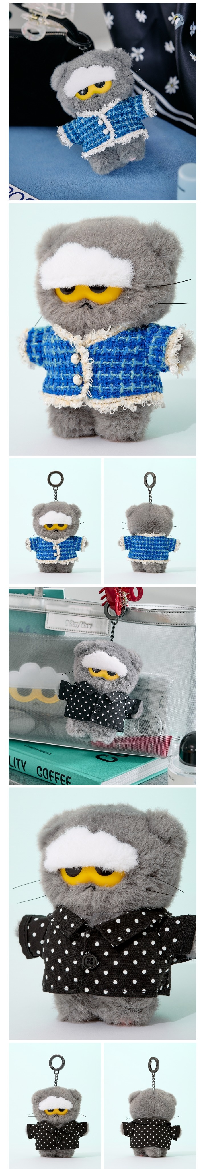 [SIGNATURE] ZOA RANDOM PLUSH KEYRING CROWN EDITION 2 detail