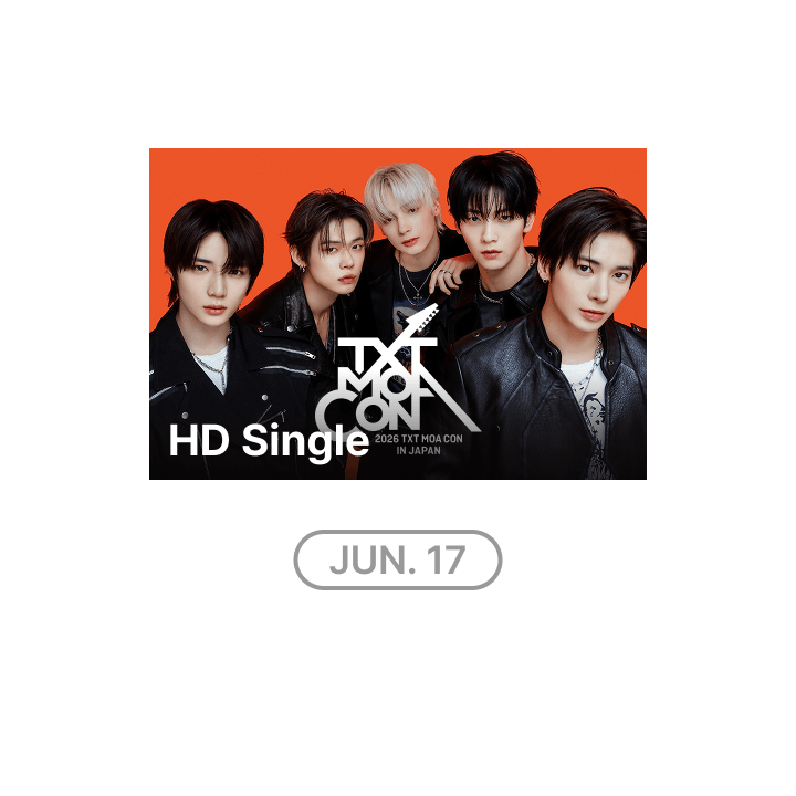 TOMORROW X TOGETHER – (6/17 1 DAY PASS) HD Single-view 2026 TXT MOA CON IN JAPAN