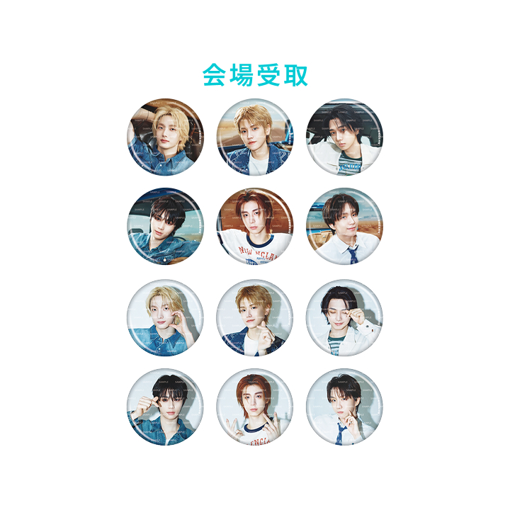 [KNOCK ON Vol.2 IN JAPAN]CAN BADGE, listed by the store