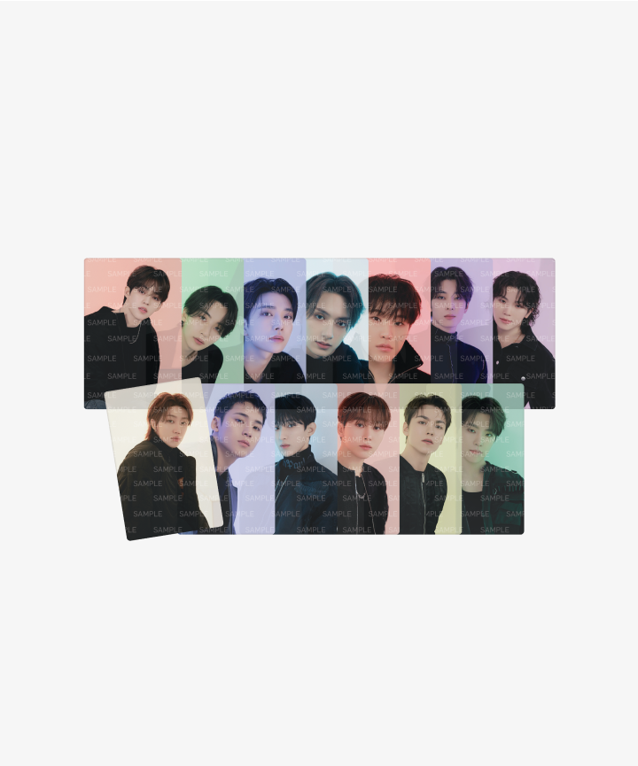 SEVETEEN せぶち クリコン ポラロイド フォトカードセット 公式 SEVENTEEN | Clear Photo Card Set
