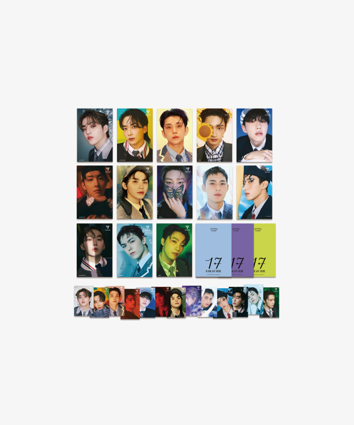 SEVENTEEN RIGHT HERE パッケージギフト ポストカードミンハオ SEVENTEEN - SEVENTEEN FOLLOW THE CITY ポストカード ミンハオの通販