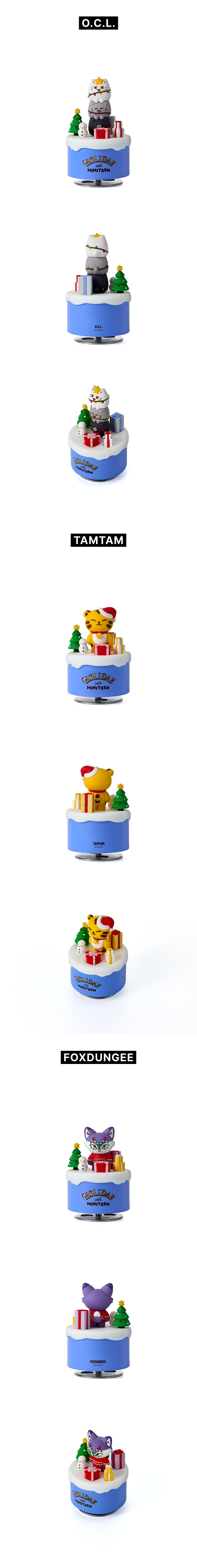 SEVENTEEN Figurine Music Box