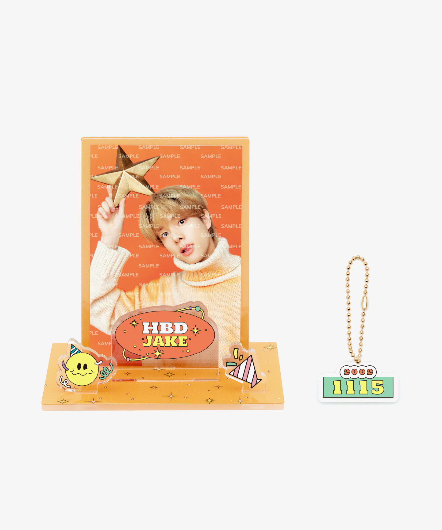[JAKE] ACRYLIC FRAME & KEYRING