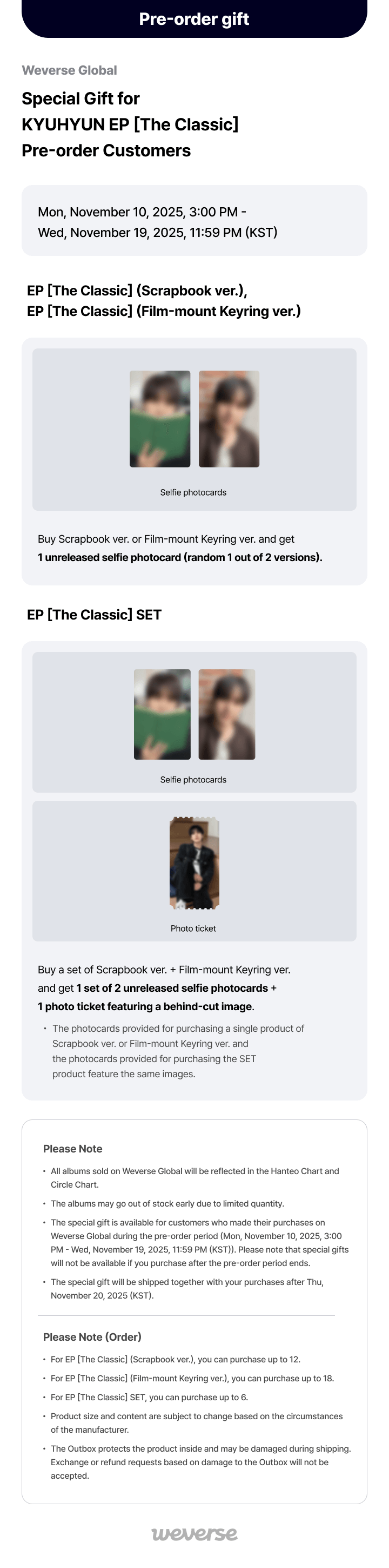 EP ‘The Classic’ (Scrapbook ver.) 0 detail
