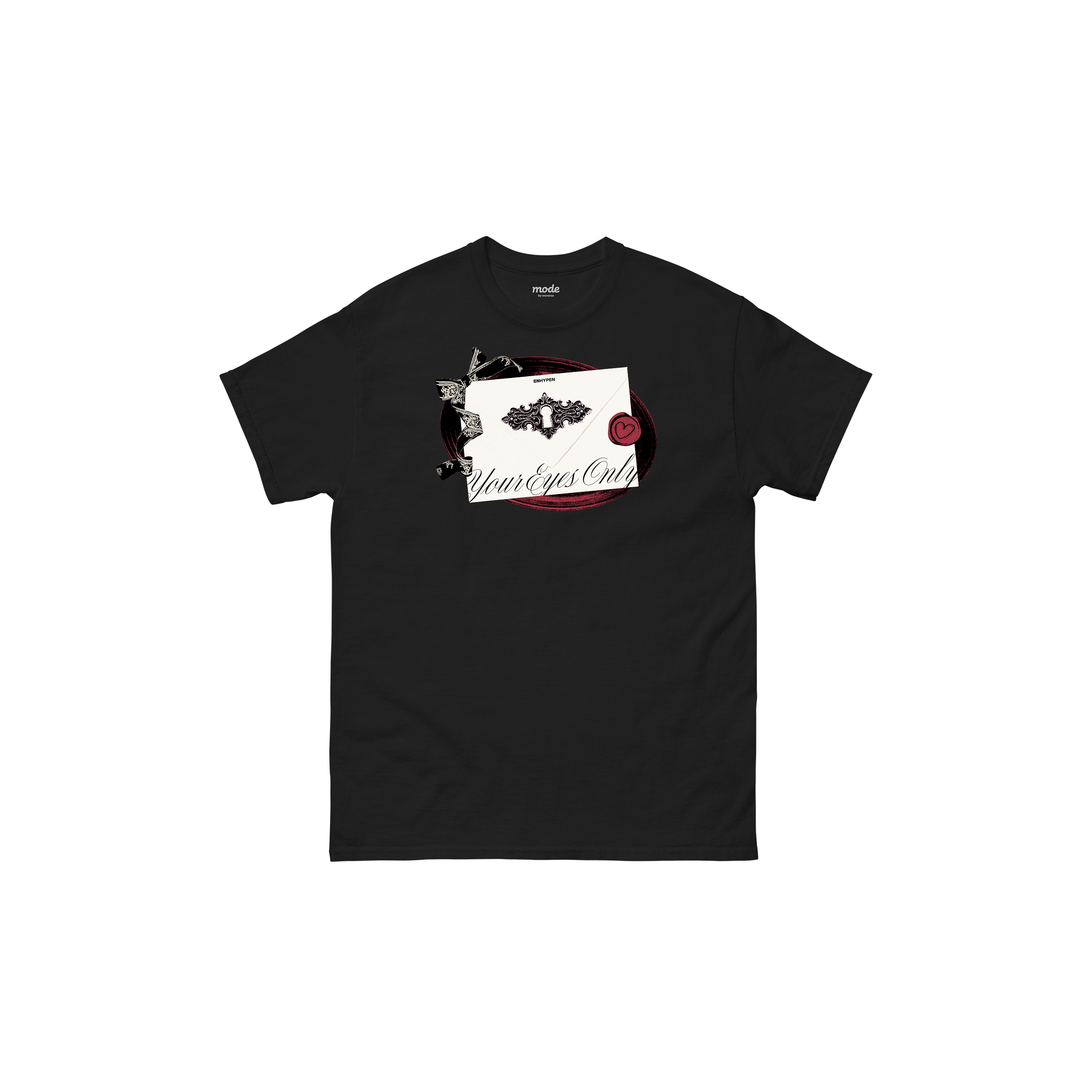 ENHYPEN | [JUNGWON] Love Letter S/S Tee (Black)
