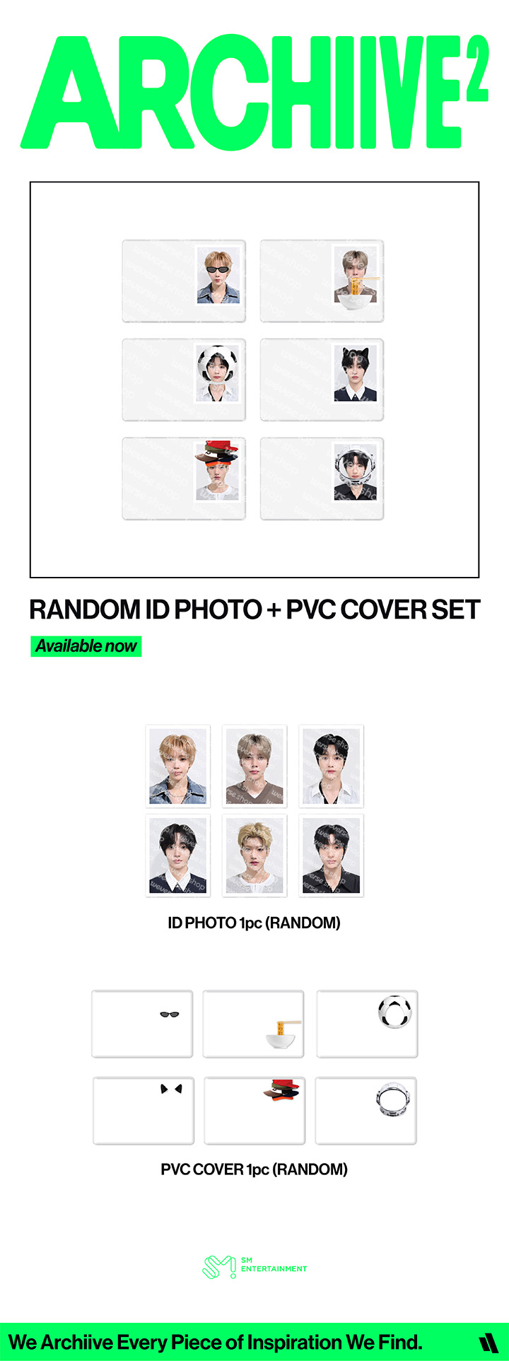 RANDOM ID PHOTO + PVC COVER SET 1 detail