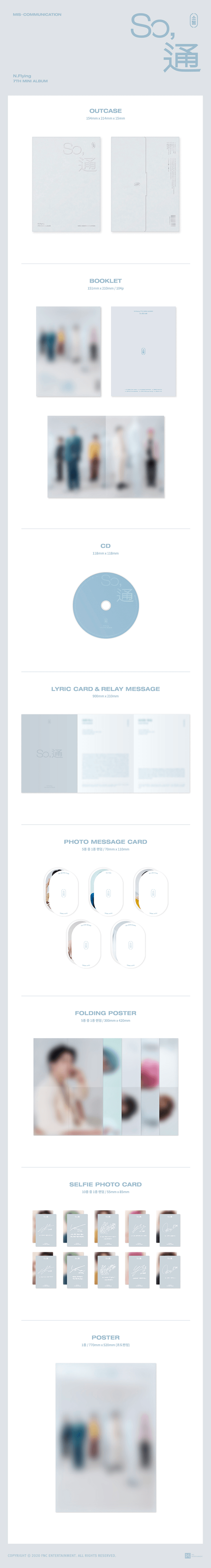 7th Mini Album 'So, 通 (소통)' (Set) 1 detail