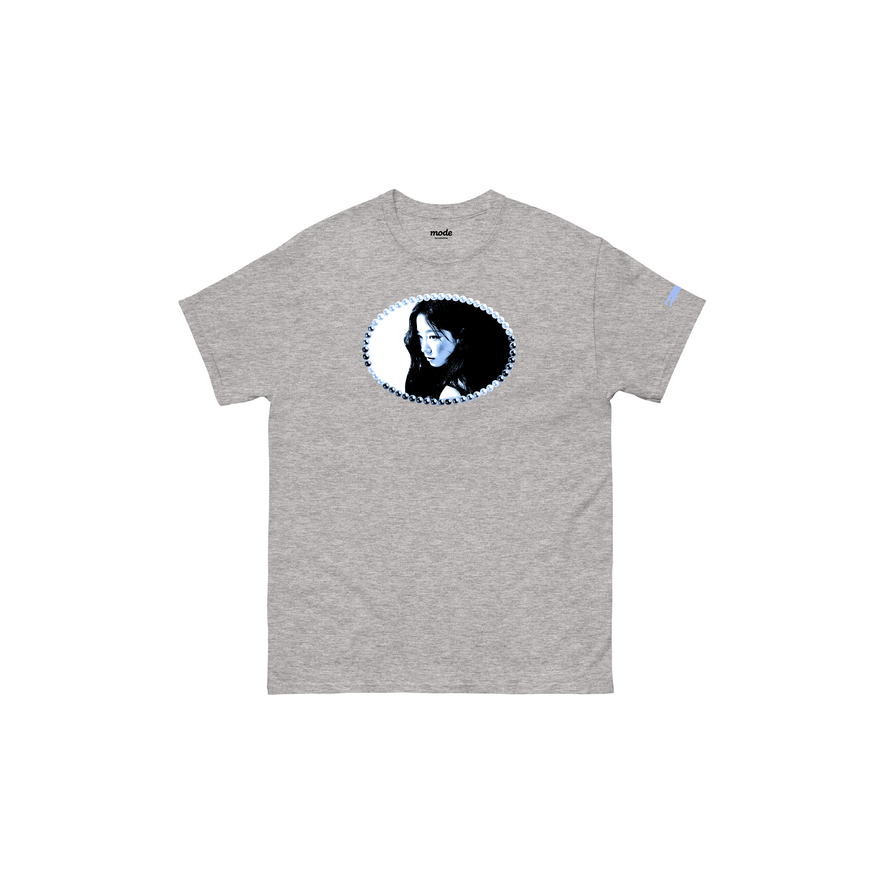LE SSERAFIM | LE SSERAFIM Pearl Portrait S/S Tee [KAZUHA] (Sport Grey)