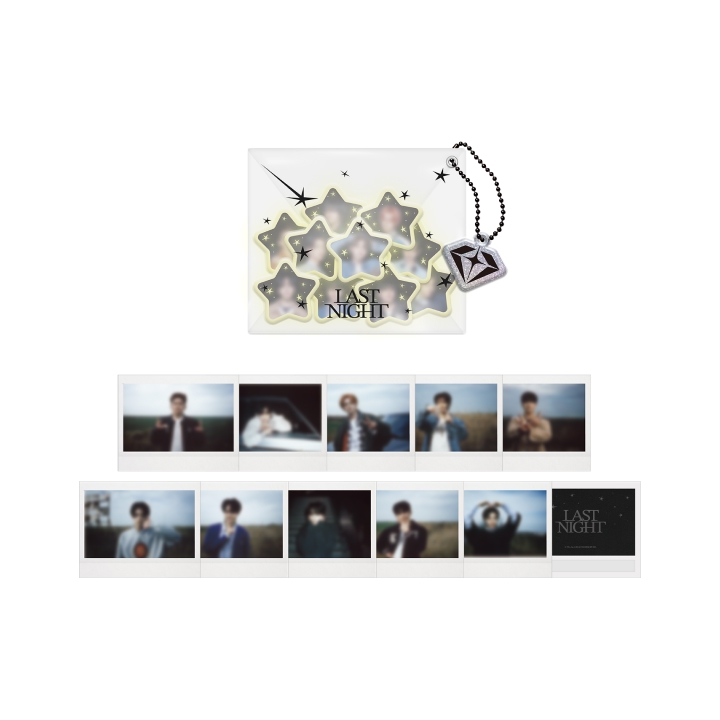 [LASTNIGHT] TREASURE PVC POUCH + STICKER SET