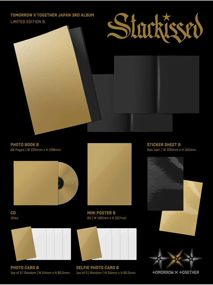 JP 3rd Album 『Starkissed』 Limited Edition B 0 detail