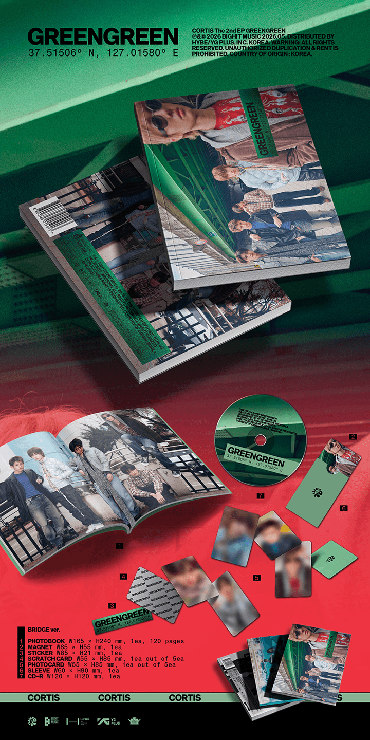 The 2nd EP [GREENGREEN] (Set) 1 detail