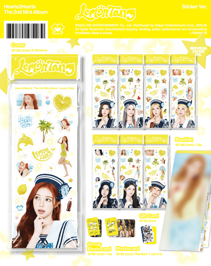 The 2nd Mini Album [Lemon Tang] (Sticker Ver.) (SMART ALBUM) (Random) 0 detail