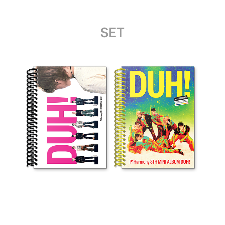 P1Harmony | 8th Mini Album [DUH!] (D Ver. / U Ver.) (Set)