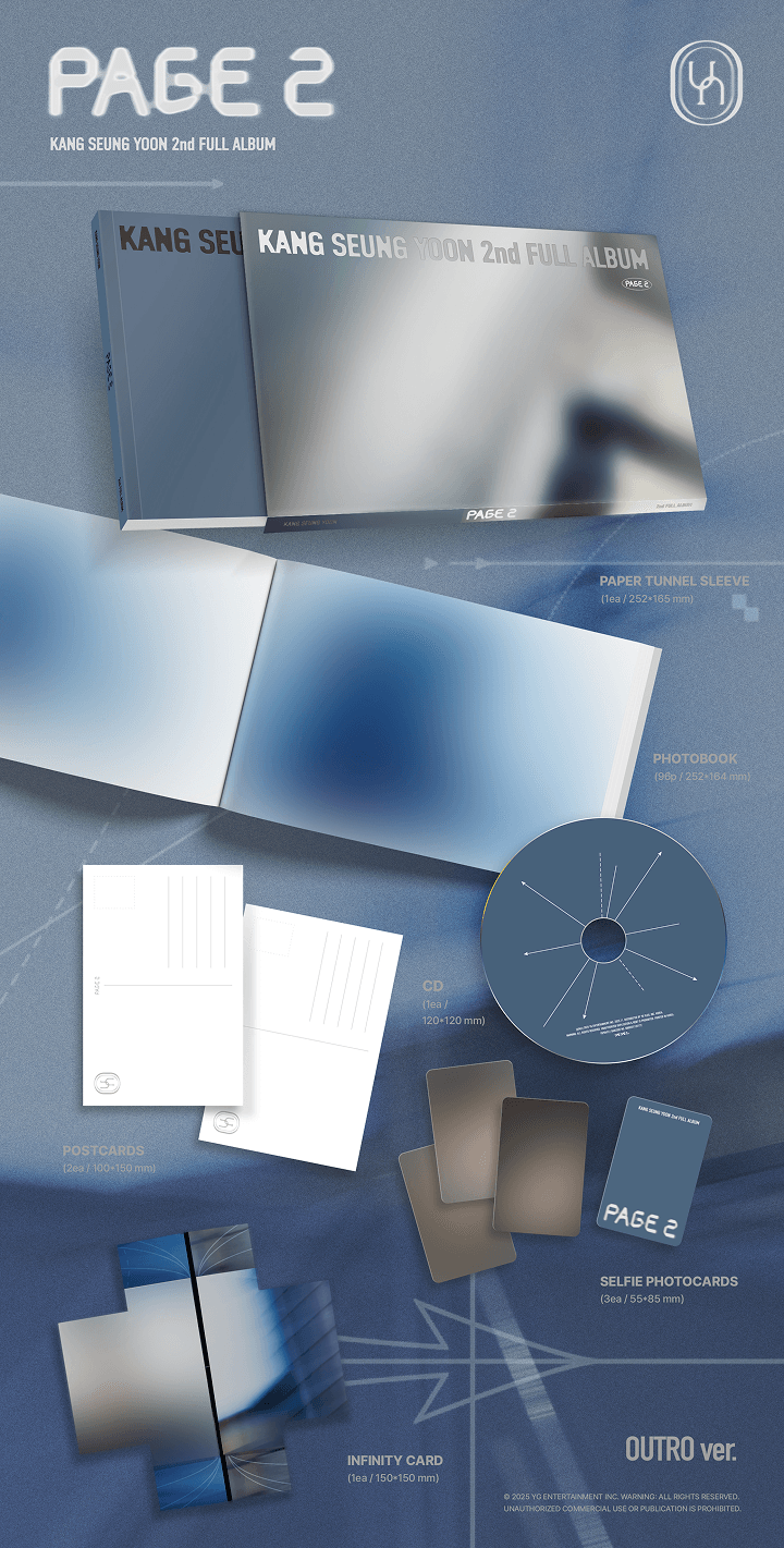 KANG SEUNG YOON 2nd FULL ALBUM [PAGE 2] (Set) 2 detail