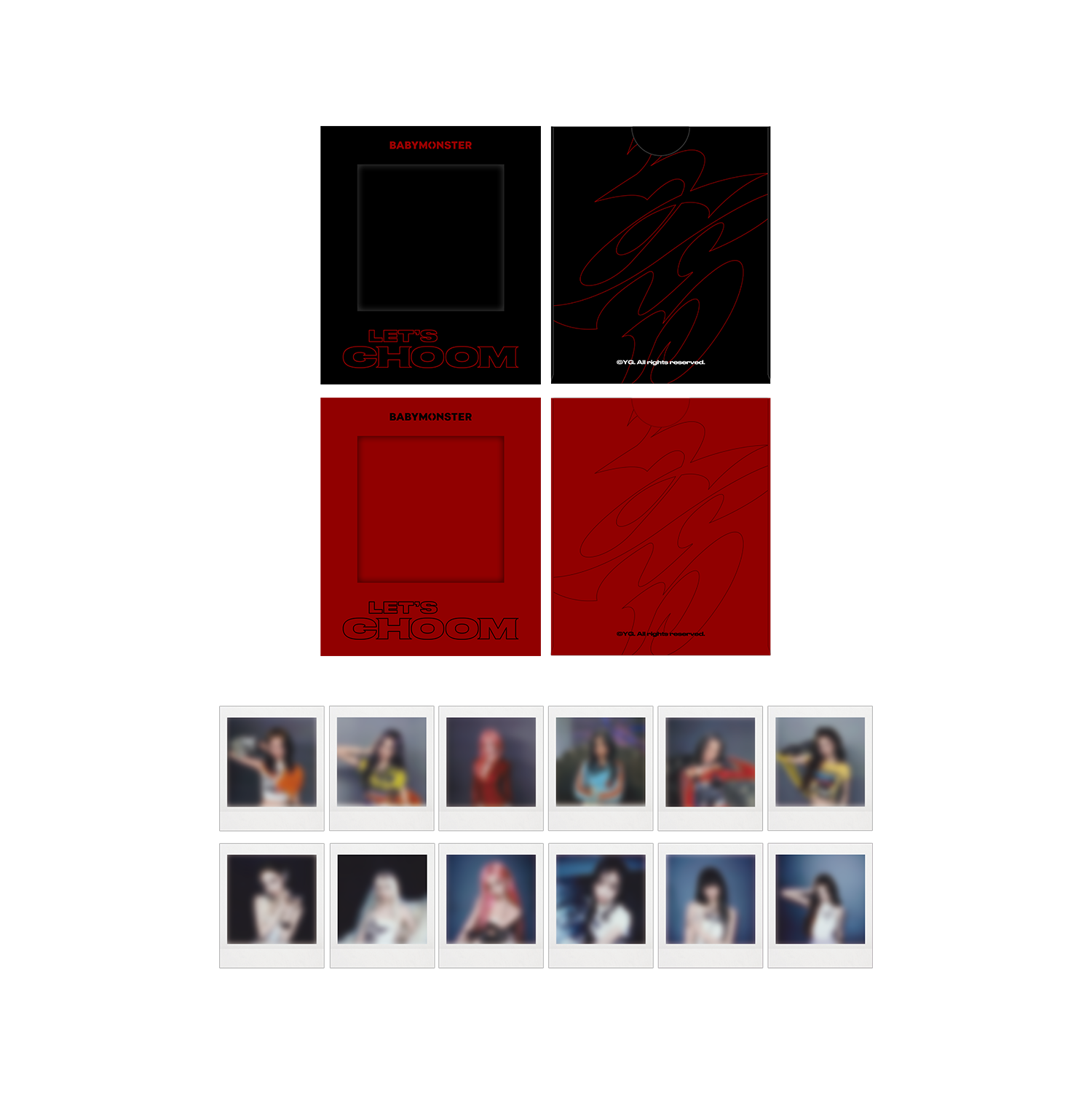 [CHOOM] BABYMONSTER INSTANT PHOTO PACKAGE