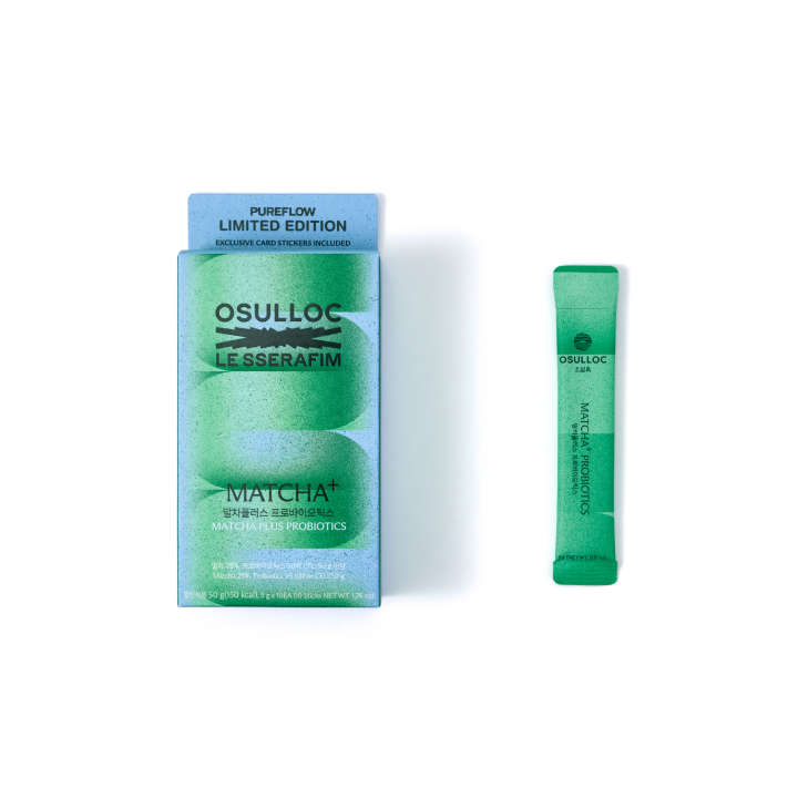 [LE SSERAFIM x OSULLOC] MATCHA+ PROBIOTICS