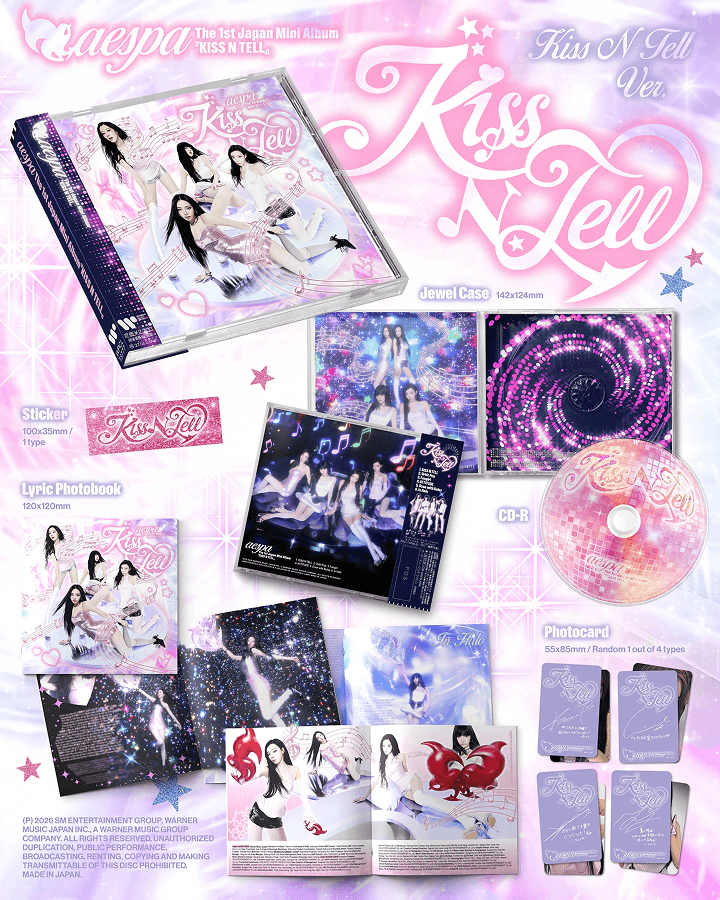 The 1st Japan Mini Album [Kiss N Tell] (KISS N TELL Ver.) 0 detail
