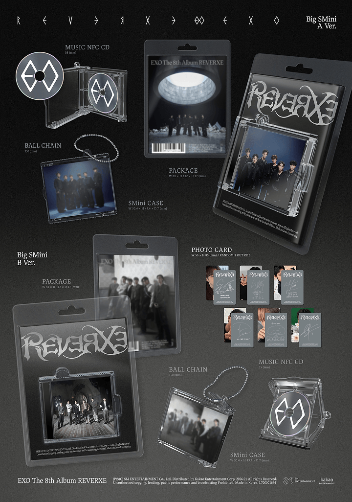 The 8th Album [REVERXE] (Big SMini Ver.)(SMART ALBUM) (Random) 0 detail