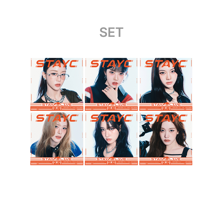 STAYC | JAPAN 1st Album [STAY ALIVE] (Solo Limited Edition) 6 SET