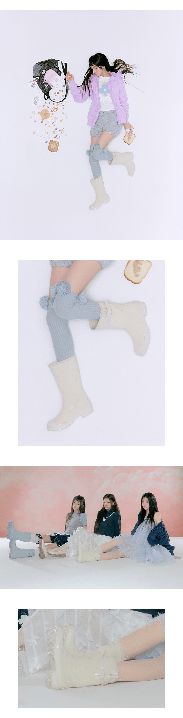 Original Rain Boots Short Dot 1 detail