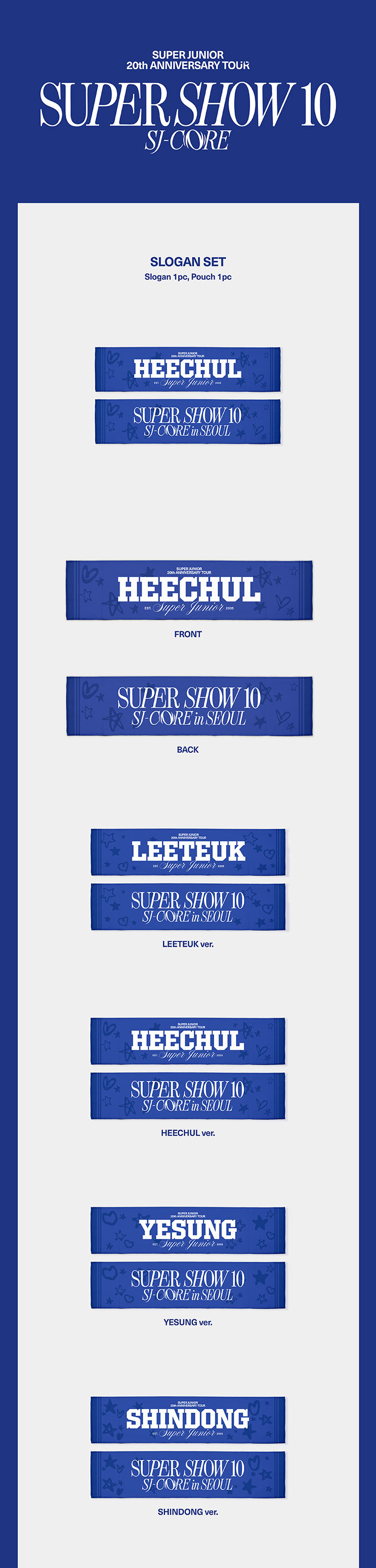 SLOGAN SET 0 detail