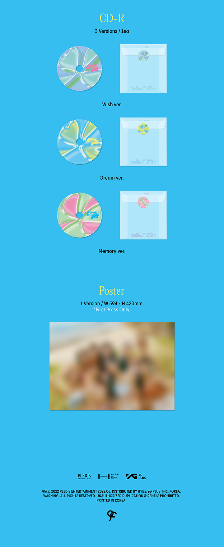 5th Mini Album 'from our Memento Box' (Random) 1 detail