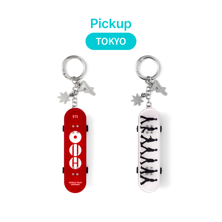 BTS | [TOKYO] Mini Skateboard Keyring