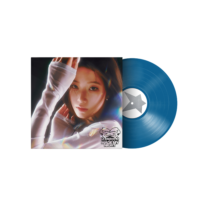 LE SSERAFIM 2nd Single Album 'Made My Night' Vinyl (SKY BLUE ver.), listed by the store