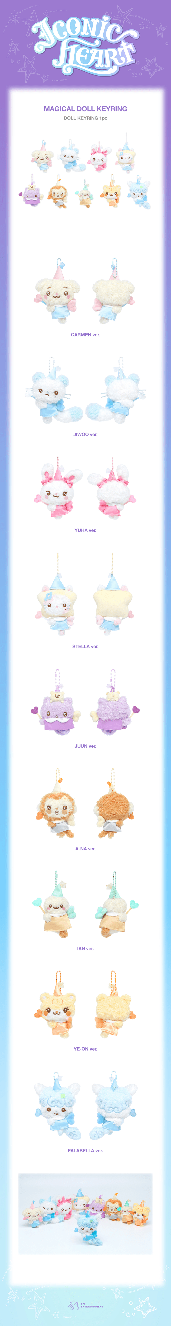 MAGICAL DOLL KEYRING 1 detail