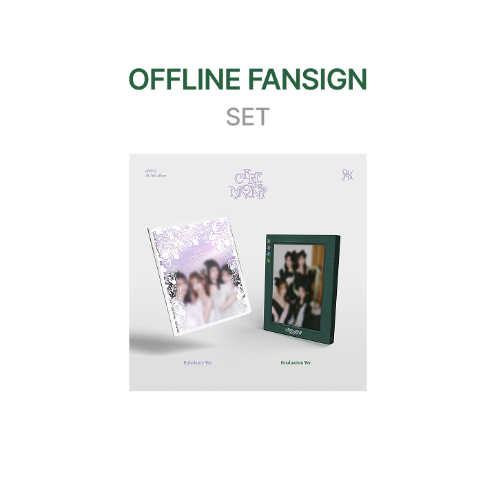 QWER | [OFFLINE FANSIGN] 4th Mini Album 'CEREMONY' (Set)